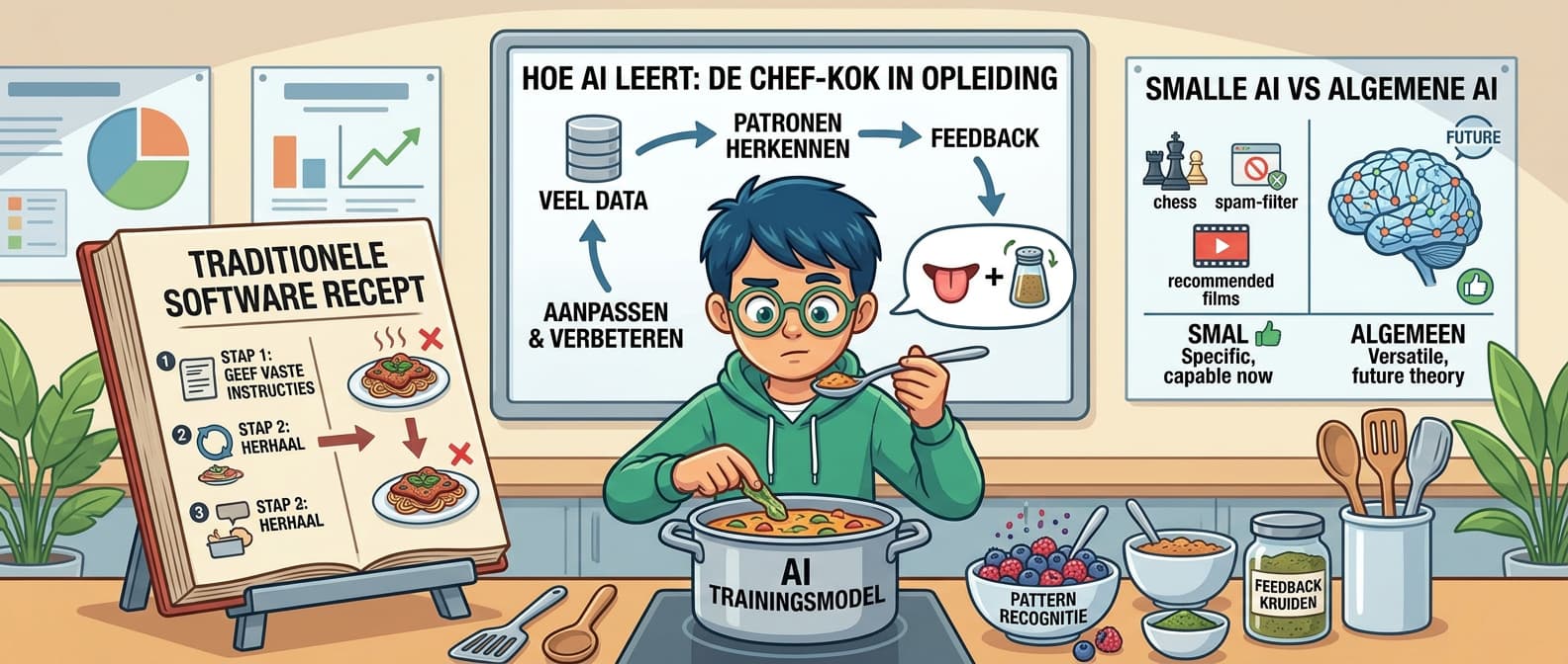 AI versus traditionele software