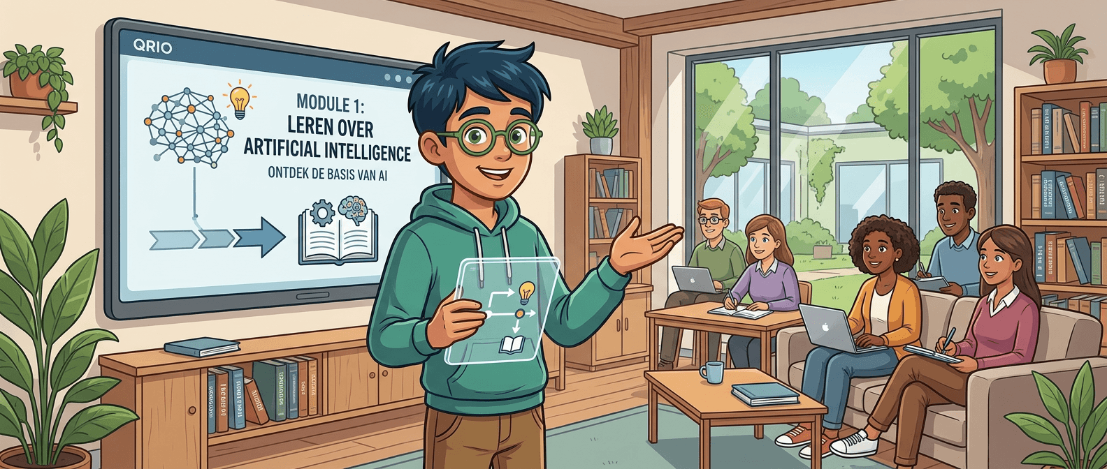 Illustratie AI module